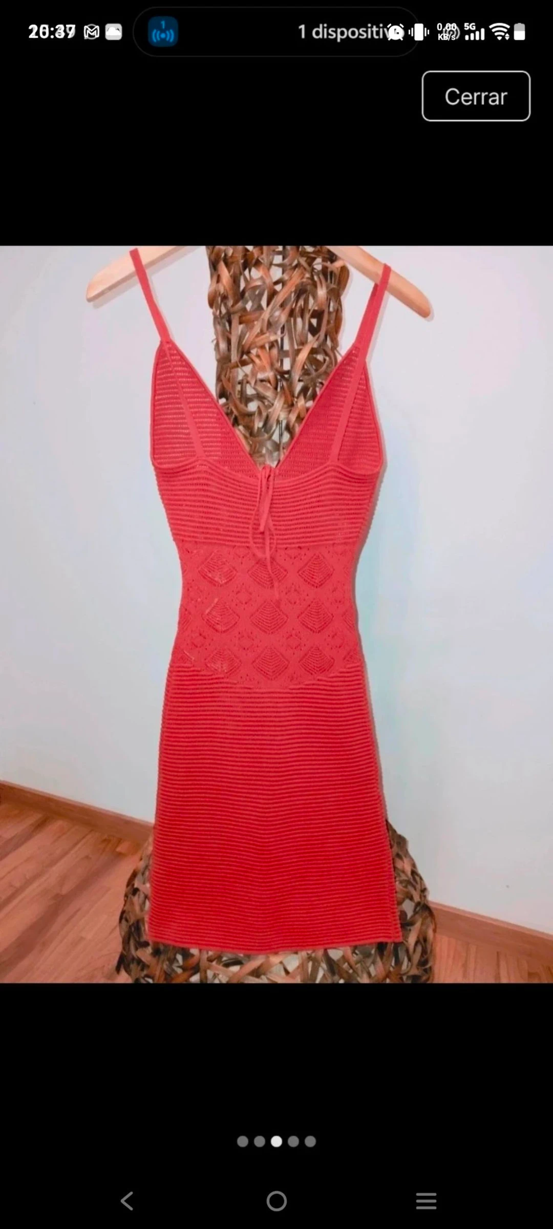 Bershka. Vestido lindo, novo. Tamanho s. – photo 3